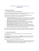 Introducción a las relaciones internacionales