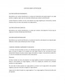 EJERCICIOS SOBRE ELECTRIFICACIÓN