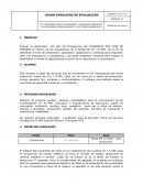 GUION SIMULACRO DE EVACUACION