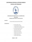 ESTRATEGIAS DE MARKETING EN LA CONSTRUCCION