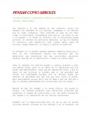 Pensar como árboles