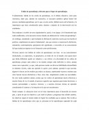 Estilos de aprendizaje, referente para el logro de aprendizajes