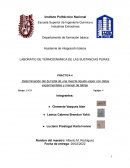 LABORATIO DE TERMODINÁMICA DE LAS SUSTANCIAS PURAS