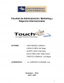 TRABAJO ADMINISTRACION TOUCH CAFE BAR