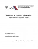 INTERRELACIÓN DE LA SOCIOLOGÍA, ECONOMÍA Y SALUD, EN EL PROBLEMA DE LA ESCASEZ DE AGUA