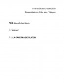 MITO DE LA CAVERNA DE PLATON