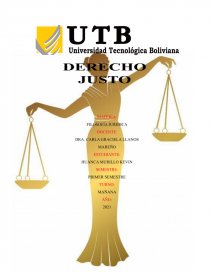 INFORME FILOSOFIA JURIDICA. Página 1