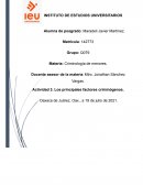 Los principales factores criminógenos