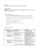 ESTUDIO DE MERCADO DEL PRODUCTO X EN EL ESTADO DE YUCATÁN