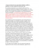 Antecedente historicos, culturales y politicos de los Estados de Venezuela