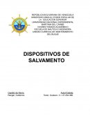 DISPOSITIVOS DE SALVAMENTO