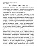 Un milagro para Lorenzo