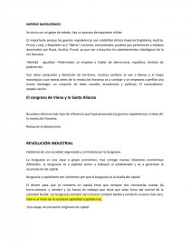IMPERIO NAPOLEÓNICO. Página 1