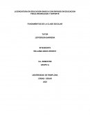 FUNDAMENTOS DE LA CLASE ESCOLAR