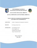 Análisis y Tratamiento de Contaminantes Atmosféricos
