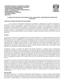 Los sistemas de información documental. Página 1