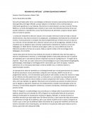 RESUMEN DEL ARTICULO ¨ ¿ESTABA EQUIVOCADO DARWIN? ¨