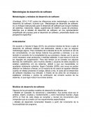 Metodologías de desarrollo de software