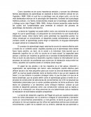 Teorías psicologícas del aprendizaje