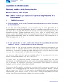 Régimen jurídico de la Comunicación