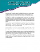 Desarrollo académico