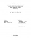 EL DERECHO MEDICO