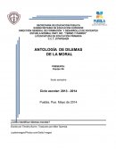 ANTOLOGÍA DE DILEMAS DE LA MORAL