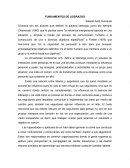 Fundamentos de liderazgo