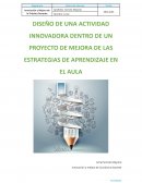 MEJORA DE LAS ESTRATEGIAS DE APRENDIZAJE EN EL AULA
