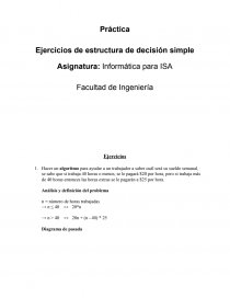 Informática para ISA. Página 1
