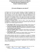 ¿Por qué la biología es una ciencia?