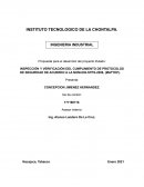 ANTEPROYECTO INSPECCION Y VERIFICACION DE PROTOCOLO DE SEGURIDAD DE MATYEP