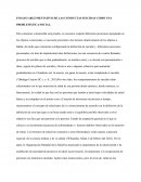 ENSAYO ARGUMENTATIVO DE LAS CONDUCTAS SUICIDAS COMO UNA PROBLEMÁTICA SOCIAL