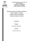 Modelos de evaluación