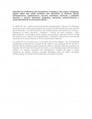 Describa las condiciones que caracterizan al plantel al que aspira a integrarse