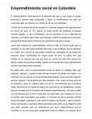 Emprendimiento social en Colombia
