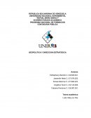 GEOPOLITICA Y DIRECCION ESTRATEGICA