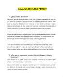 Análisis Clara Porset