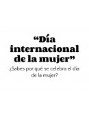 Día Internacional de la Mujer