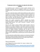 FUNDAMENTO CIENTIFICO