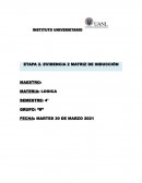 Lógica MATRIZ DE INDUCCIÓN