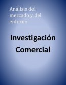 Análisis del mercado y del entorno.