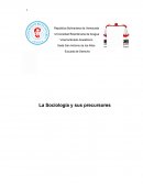 La Sociología y sus precursores