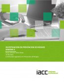 Investigación en Prevención de Riesgos