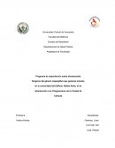 Programa de capacitación sobre bioaerosoles fúngicos del género Aspergillus que generan micosis en la comunidad del Edificio. Bellas Artes, en la urbanización Los Chaguaramos de la Ciudad de Caracas