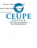 MBA CEUPE - Caso Practico: Dirección Comercial