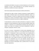 Los sistemas administrativos
