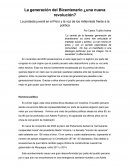 La generación del Bicentenario ¿una nueva revolución?