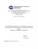EL ROL DEL LÍDER COMUNITARIO EN LA SUPERVISIÓN Y CONTROL DE LAS POLÍTICAS PÚBLICAS IMPLEMENTADAS EN EL MUNICIPIO SUCRE ESTADO MIRANDA
