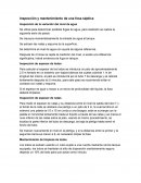 Inspección y mantenimiento de una fosa séptica